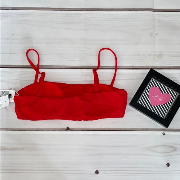 🌊Billabong Red Bandeau Bikini Top - Picture 4 of 4